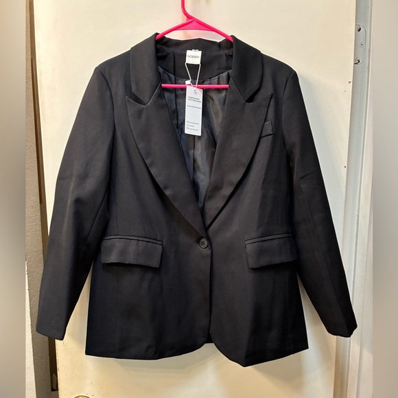 NWT Elegant Black Women's Blazer - Picture 1 of 10